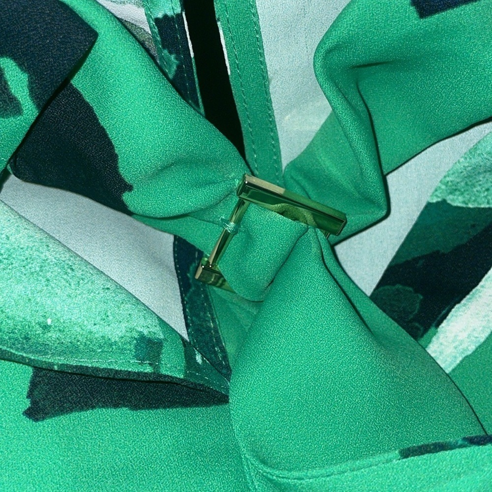 Halston Sleeveless Halter Neck Blouse - Picture 8 of 8